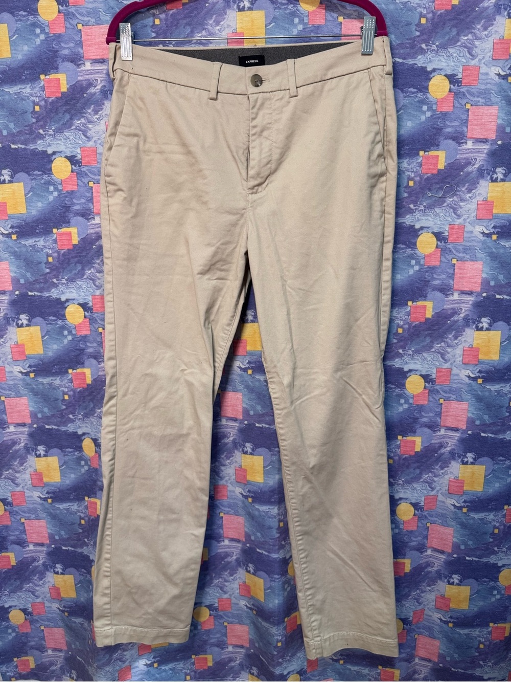 Express Men’s Khaki Tan Chino Pants